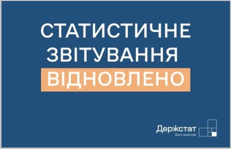 Відновлено обов’язкове подання статистичної звітності