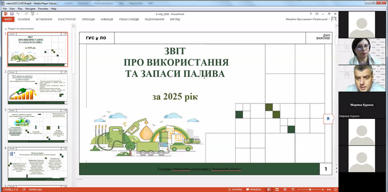 Повідомлення ГУСуЛО